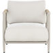 Muros Greige / Palazzo Cream Outdoor Lounge Chair